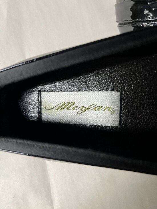 Mezlan Patent Leather Tuxedo Shoes - Men\'s size 10.5M - Pristine Condition
